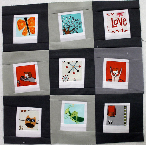 Polaroid Quilt Blocks